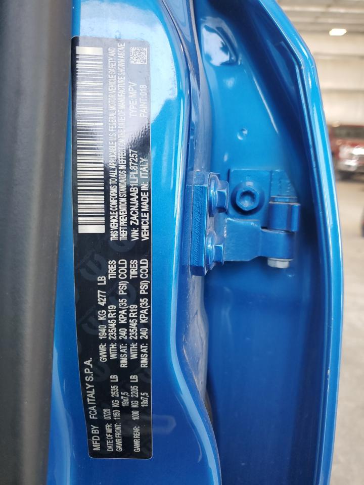 2020 Jeep Renegade Sport VIN: ZACNJAAB1LPL87257 Lot: 80917415