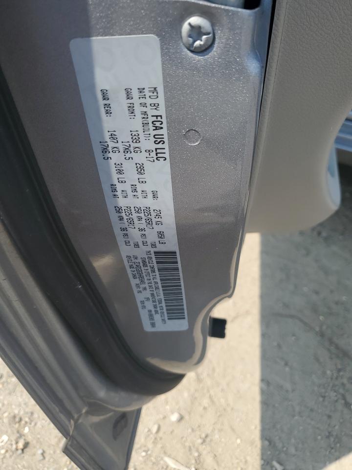 2017 Dodge Grand Caravan Se VIN: 2C4RDGBG8HR850491 Lot: 81241025