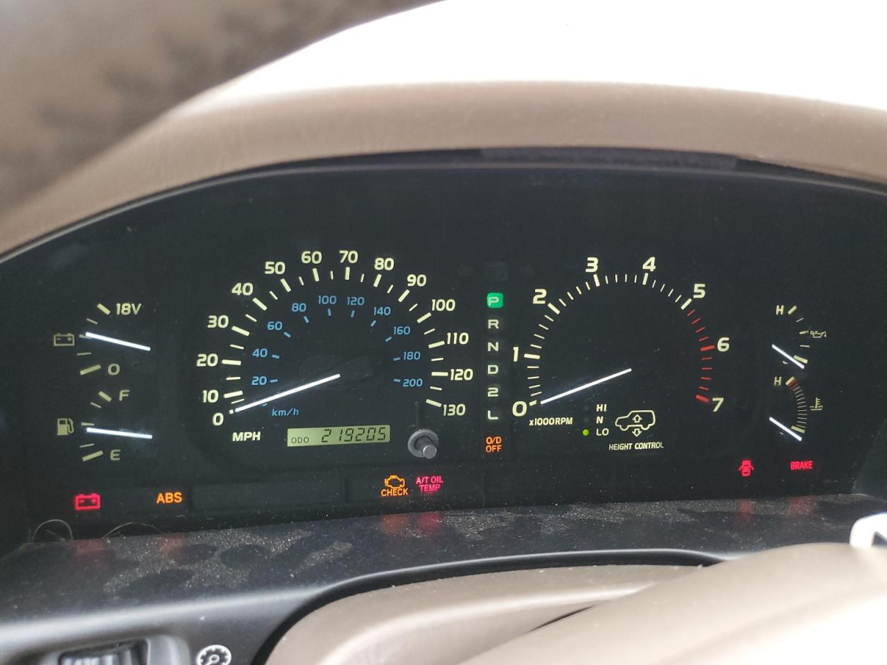 1998 Lexus Lx 470 VIN: JT6HT00W7W0016338 Lot: 84747095