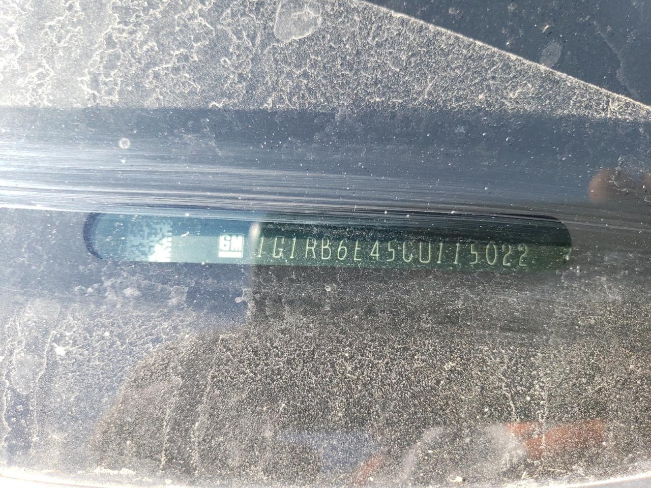 2012 Chevrolet Volt VIN: 1G1RB6E45CU115022 Lot: 71988635