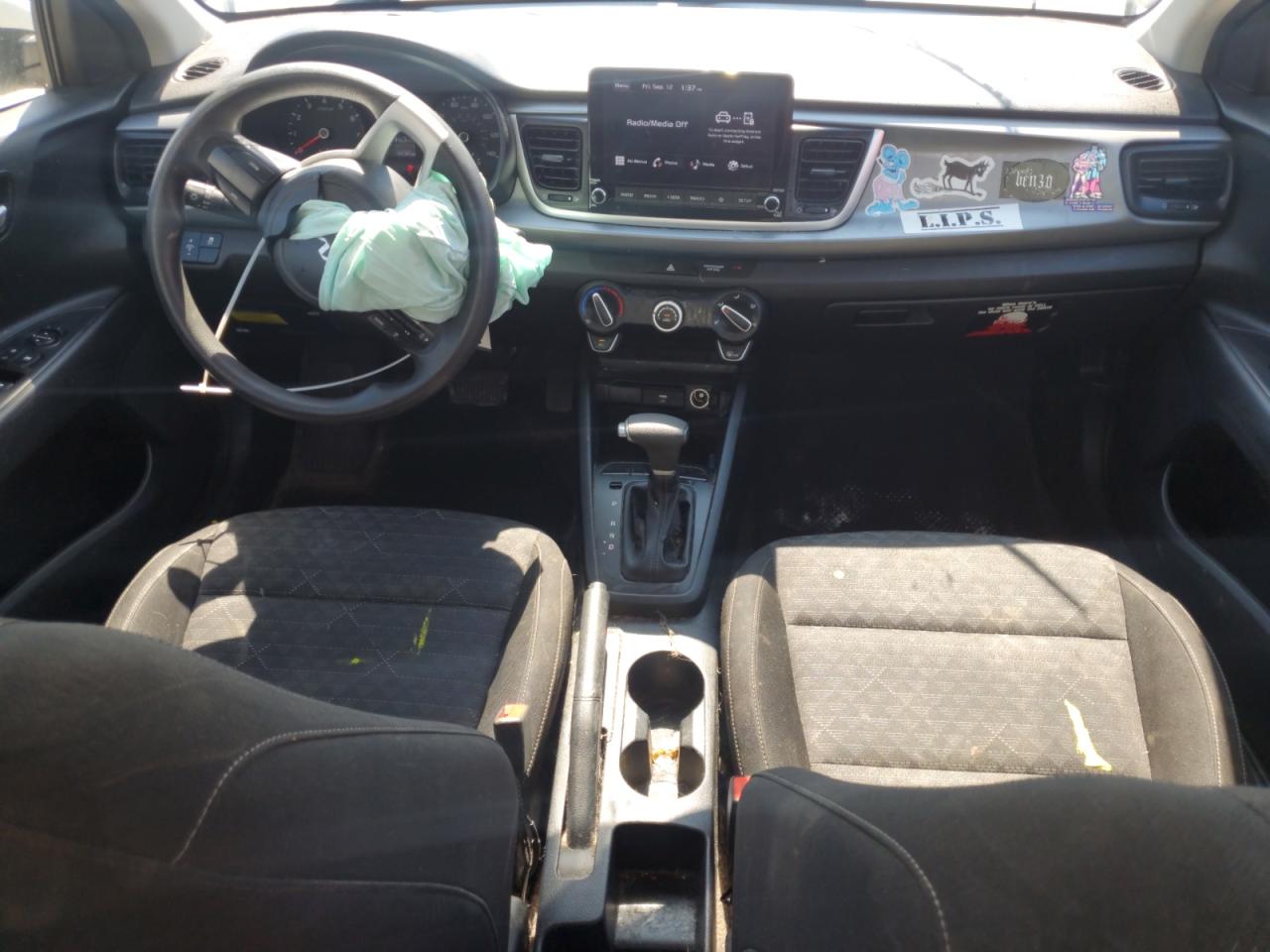 2022 Kia Rio Lx VIN: 3KPA24AD9NE438165 Lot: 80335025