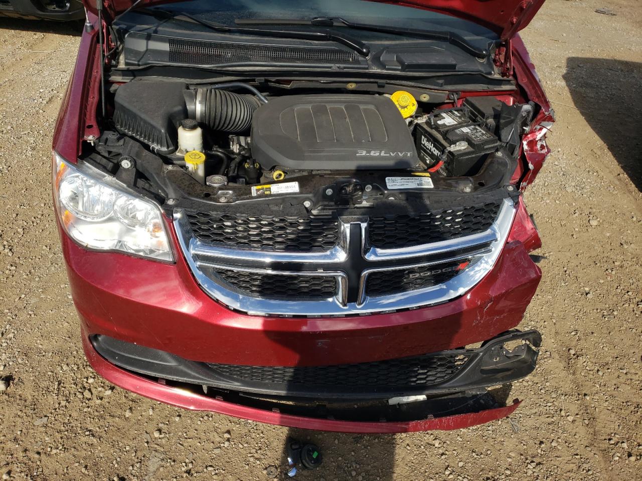 2016 Dodge Grand Caravan Sxt VIN: 2C4RDGCG9GR123258 Lot: 71556845