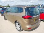 2013 VAUXHALL ZAFIRA TOURER EXCLUSIV TU 1.4T EXCLUSIV 5DR AUTO for sale at Copart SANDY
