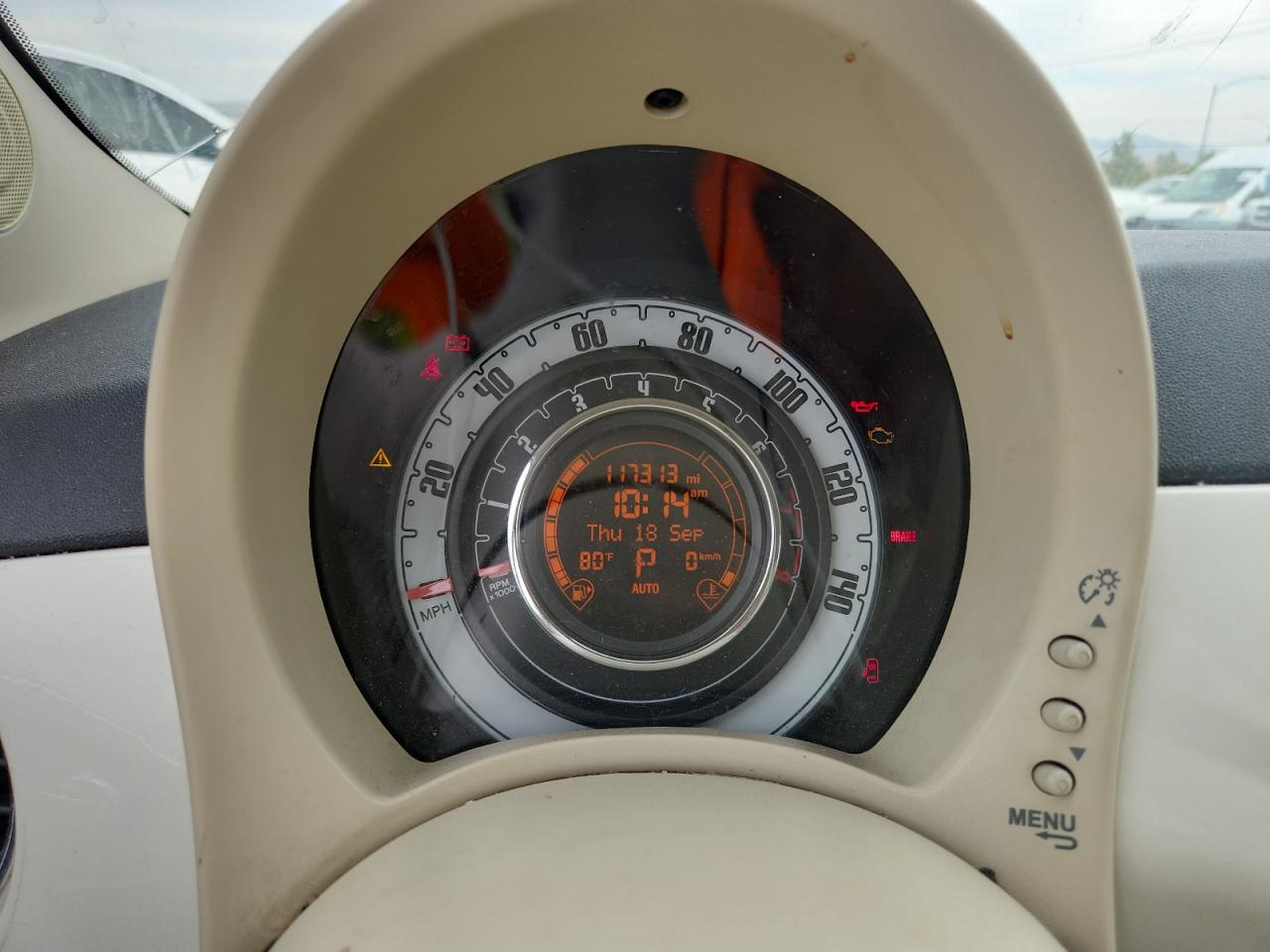 2015 Fiat 500 Pop VIN: 3C3CFFAR7FT756744 Lot: 80151825