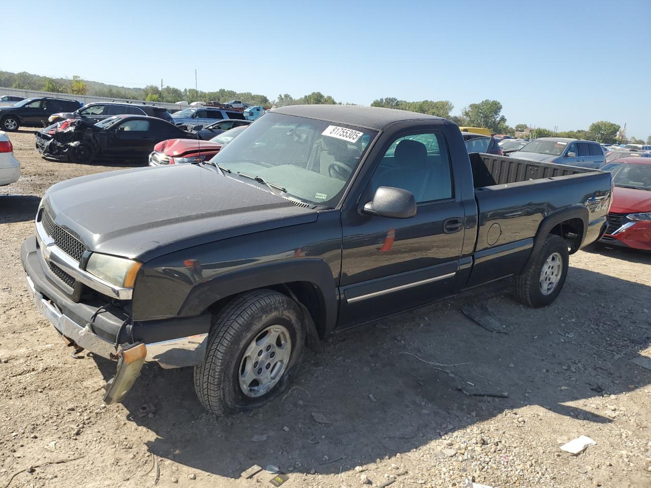 2003 Chevrolet Silverado K1500 VIN: 1GCEK14TX3Z243843 Lot: 81755305