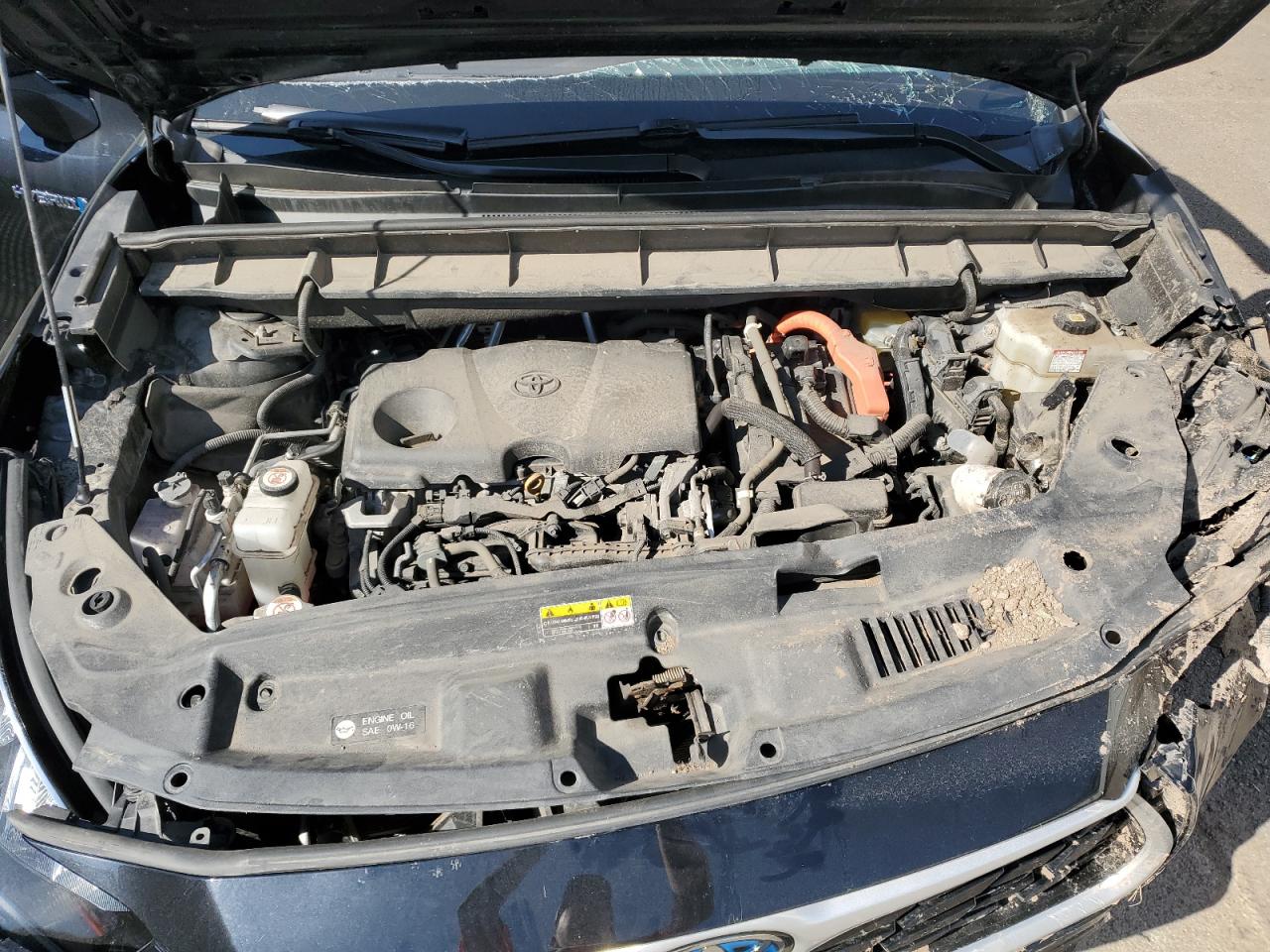 2021 Toyota Highlander Hybrid Xle VIN: 5TDGBRCH5MS529381 Lot: 80987865