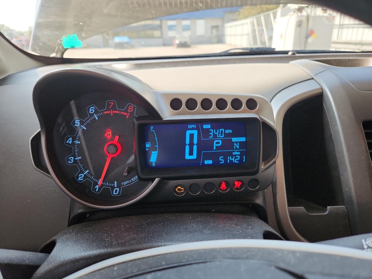 2012 Chevrolet Sonic Lt VIN: 1G1JC6SH4C4121301 Lot: 80991215