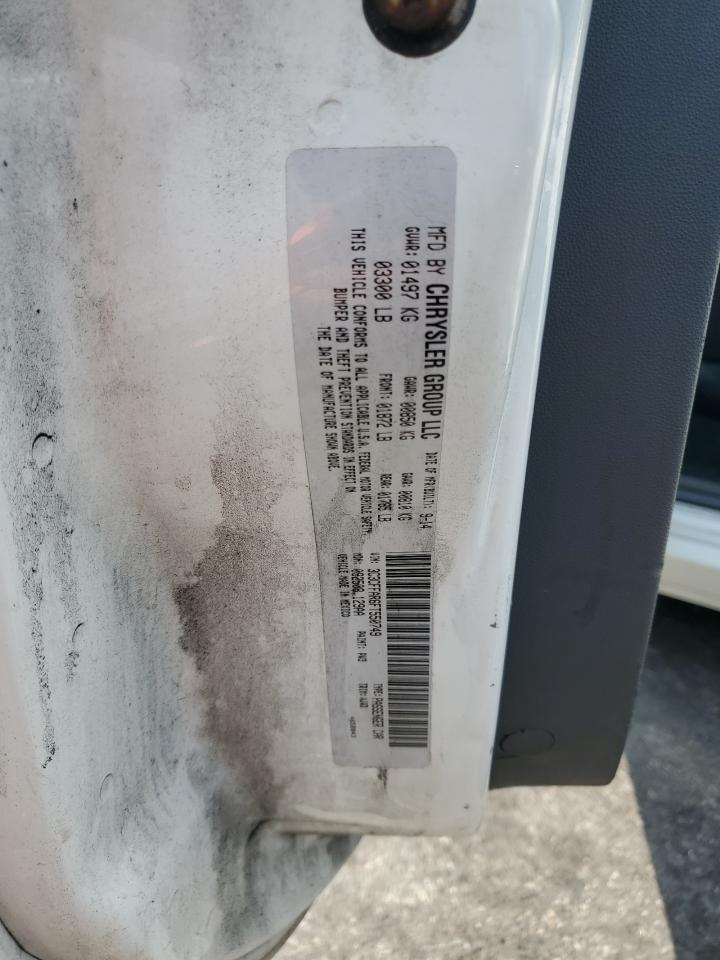 2015 Fiat 500 Pop VIN: 3C3CFFAR6FT550749 Lot: 80154435