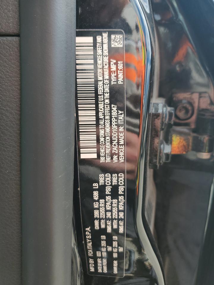 2023 Jeep Renegade Limited VIN: ZACNJDD10PPP18047 Lot: 81837315