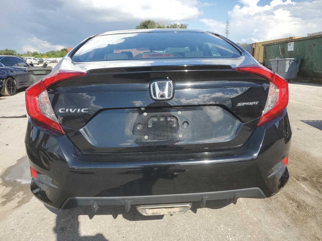 2019 Honda Civic Sport VIN: 2HGFC2F86KH529348 Lot: 80743875