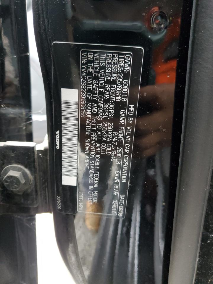 2009 Volvo Xc90 3.2 VIN: YV4CZ982391508156 Lot: 69661815