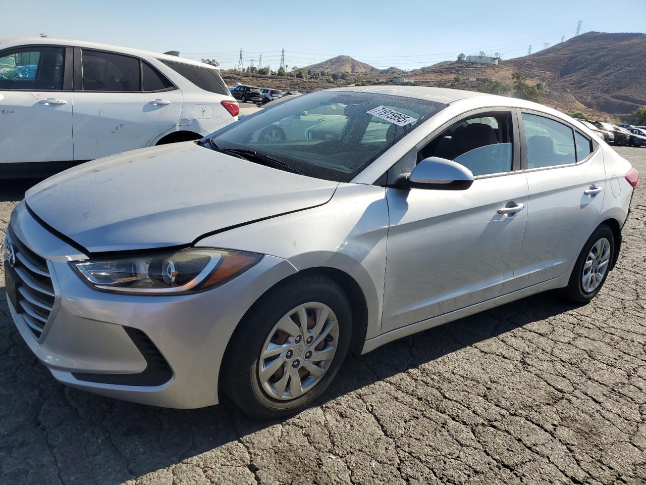 2017 Hyundai Elantra Se silver null gasoline KMHD74LF1HU118837 photo #1