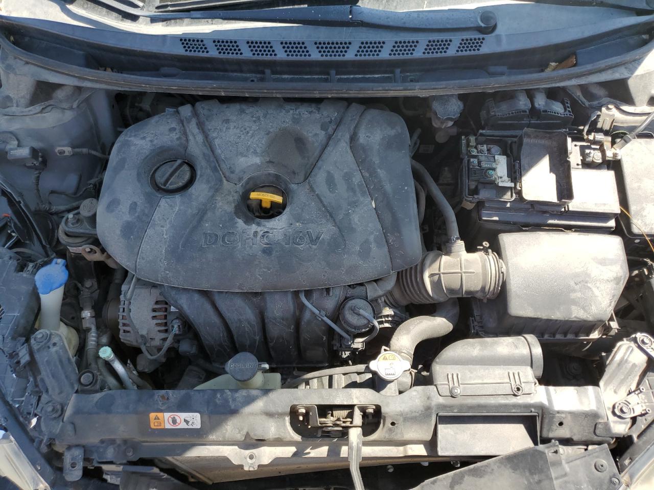 2012 Hyundai Elantra Gls VIN: KMHDH4AE5CU322542 Lot: 71048835