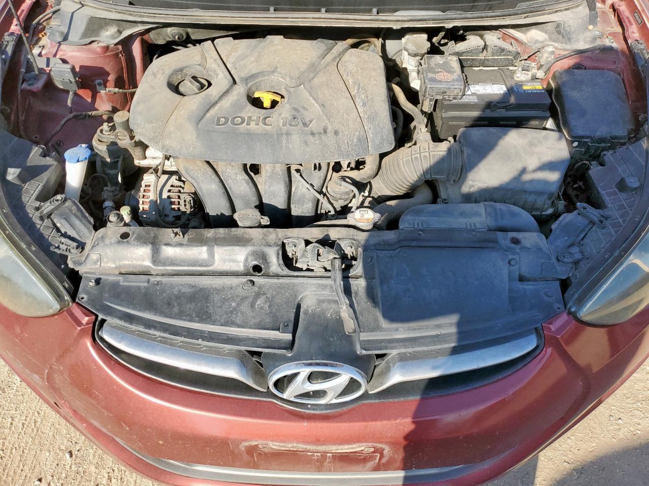 2013 Hyundai Elantra Gls VIN: 5NPDH4AEXDH250365 Lot: 84019245