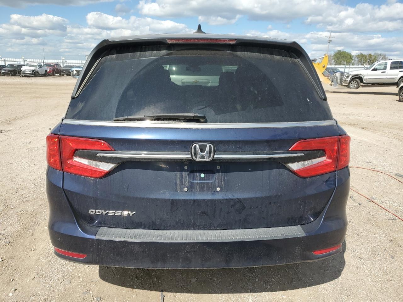 2022 Honda Odyssey Ex VIN: 5FNRL6H58NB020362 Lot: 71043455
