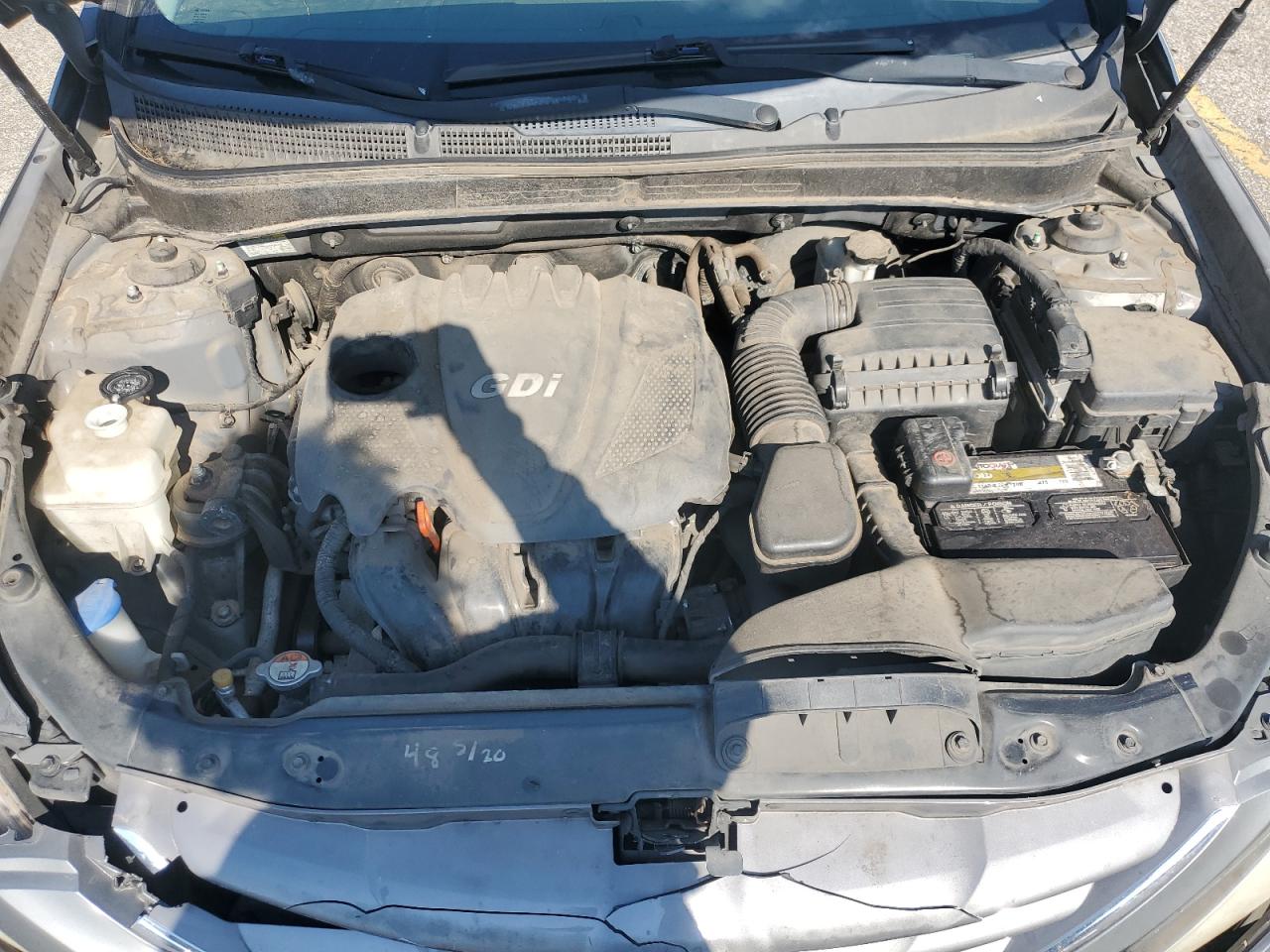 2013 Hyundai Sonata Gls VIN: 5NPEB4AC8DH745619 Lot: 80188405