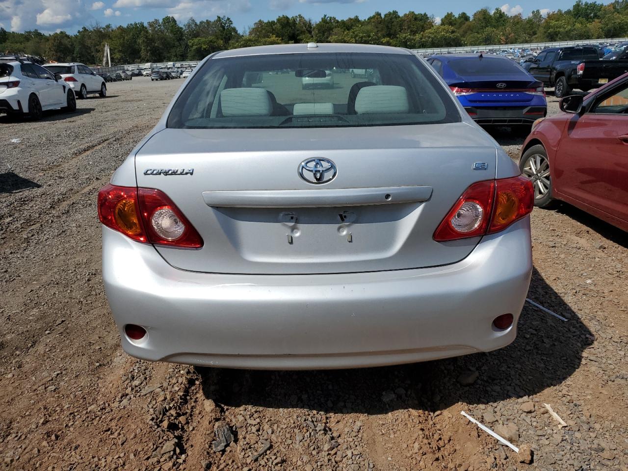 2009 Toyota Corolla Base VIN: 1NXBU40E19Z161703 Lot: 71112255