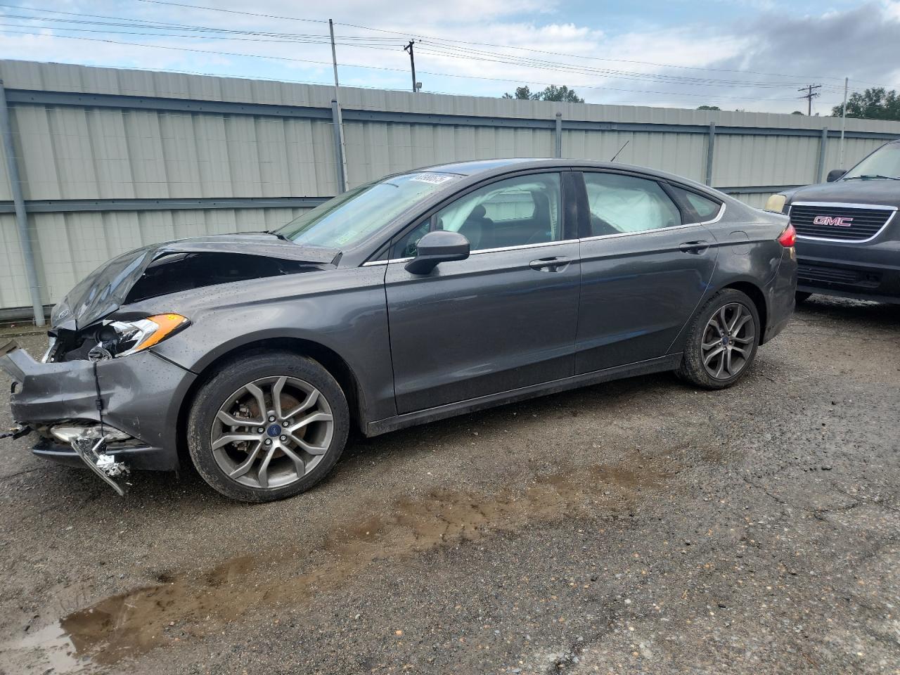2017 Ford Fusion Se silver null gasoline 3FA6P0H72HR326004 photo #1