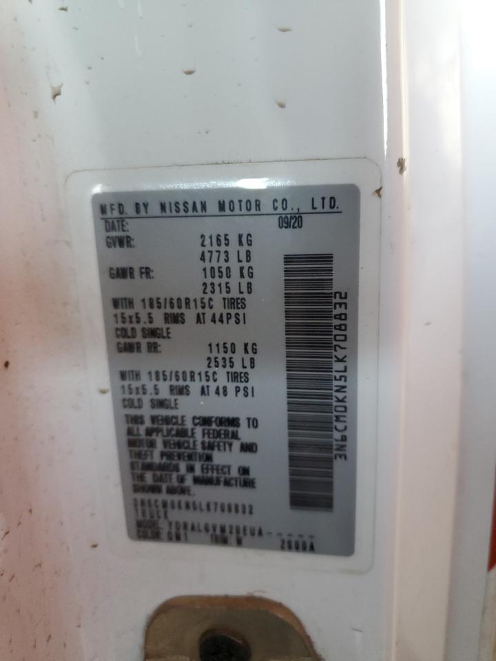 2020 Nissan Nv200 2.5S VIN: 3N6CM0KN5LK708832 Lot: 71923905