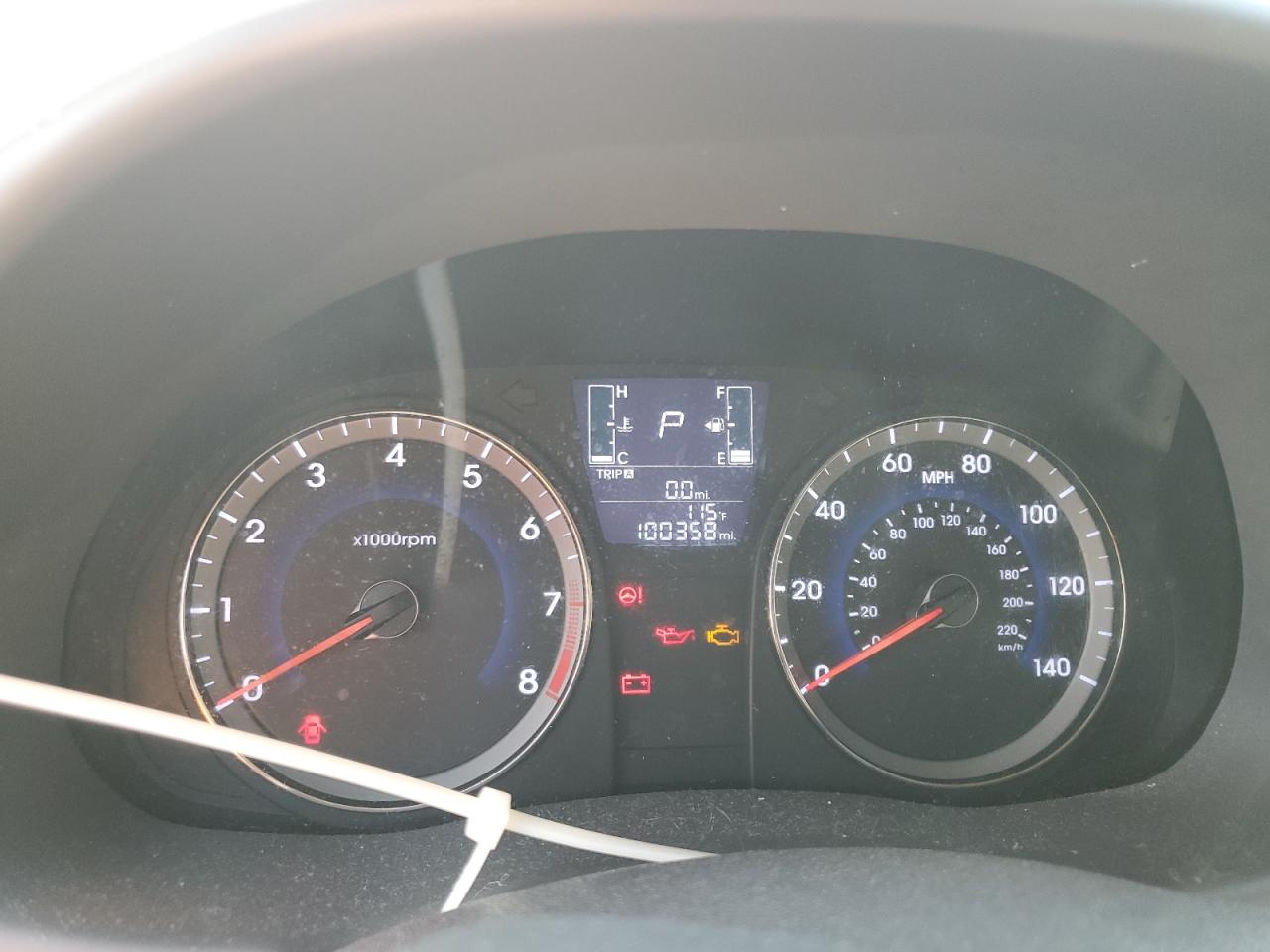 2016 Hyundai Accent Se VIN: KMHCT4AE9GU167168 Lot: 81104715