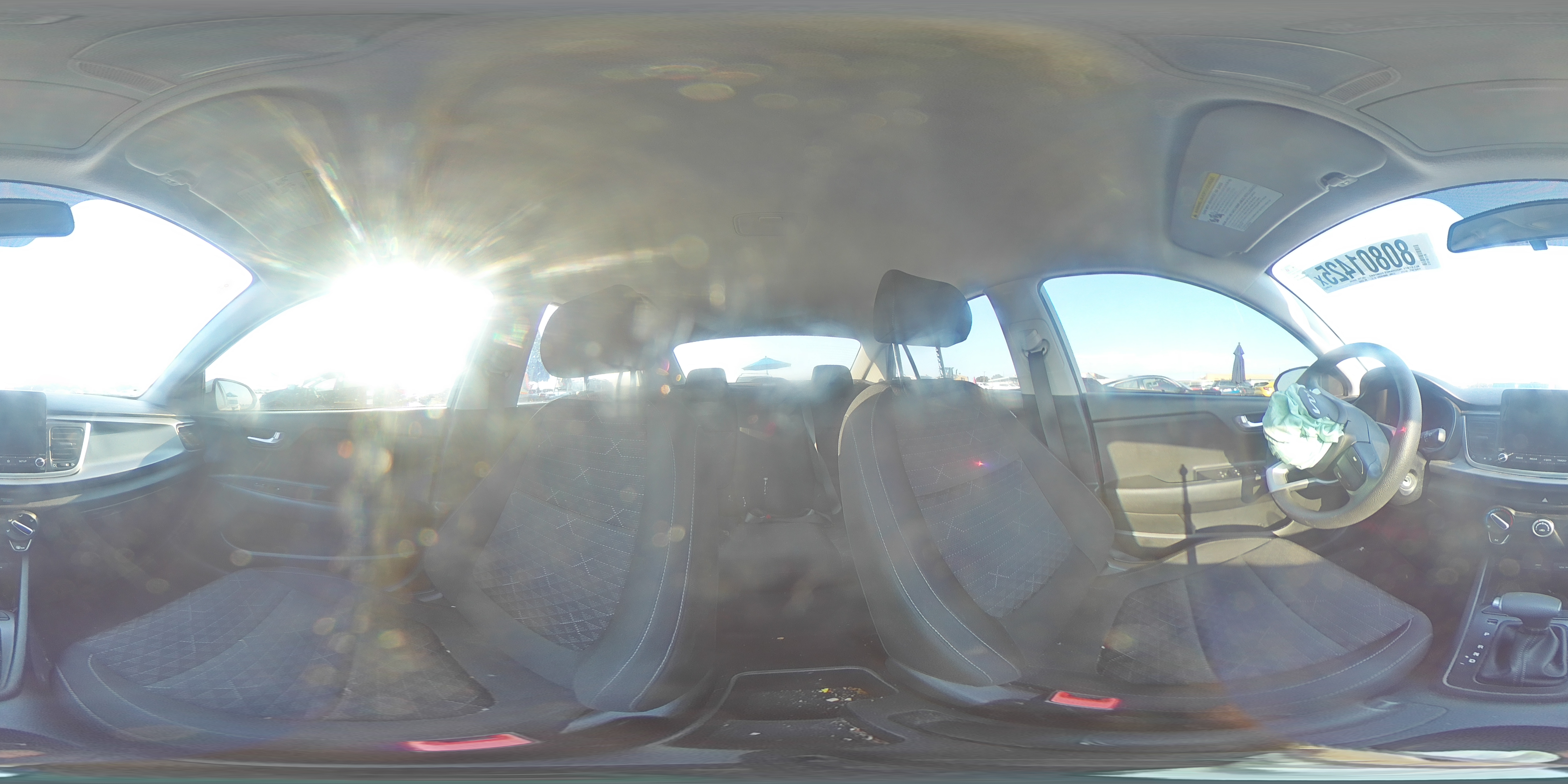 2023 Kia Rio Lx VIN: 3KPA24AD5PE628984 Lot: 80801425