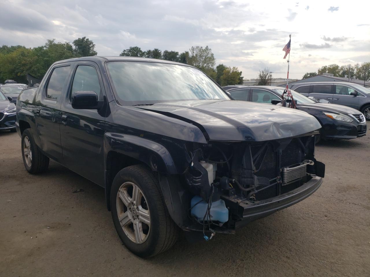 2013 Honda Ridgeline Rtl VIN: 5FPYK1F58DB009257 Lot: 83791245