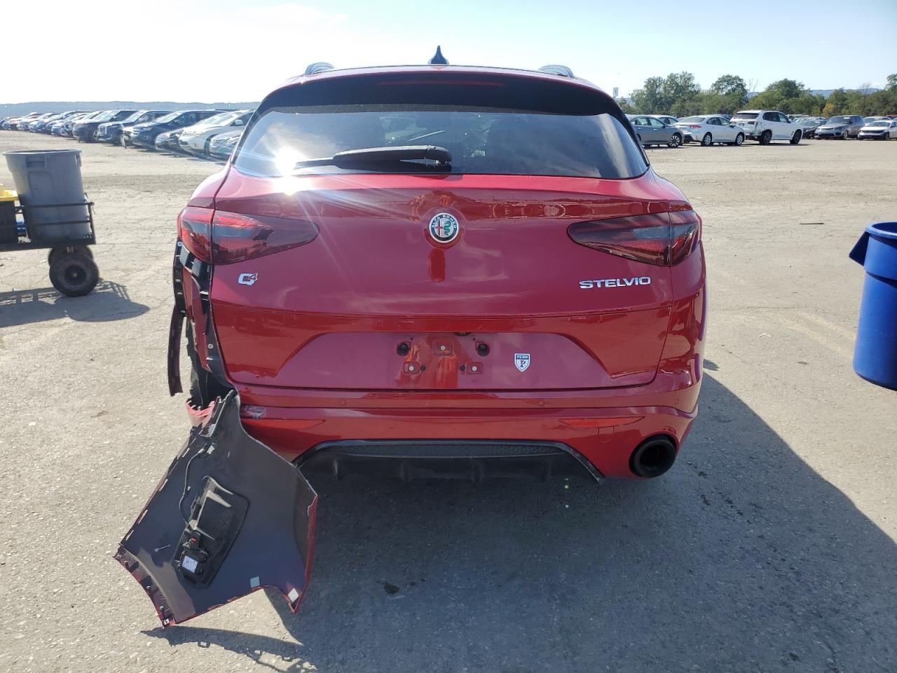 2022 Alfa Romeo Stelvio Ti VIN: ZASPAKBN5N7D27225 Lot: 92382165