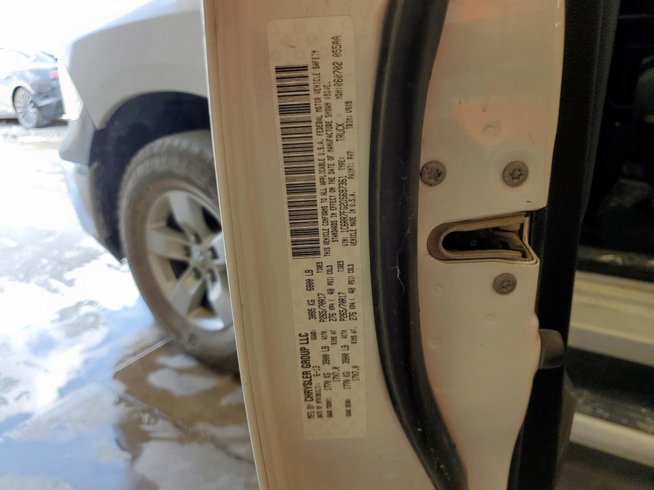 2013 Ram 1500 St VIN: 1C6RR7FG2DS697361 Lot: 81611355