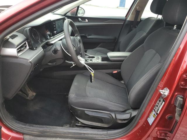  KIA K5 2021 Бургунди