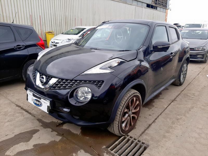 2017 NISSAN JUKE TEKNA DCI  for sale at Copart PETERLEE