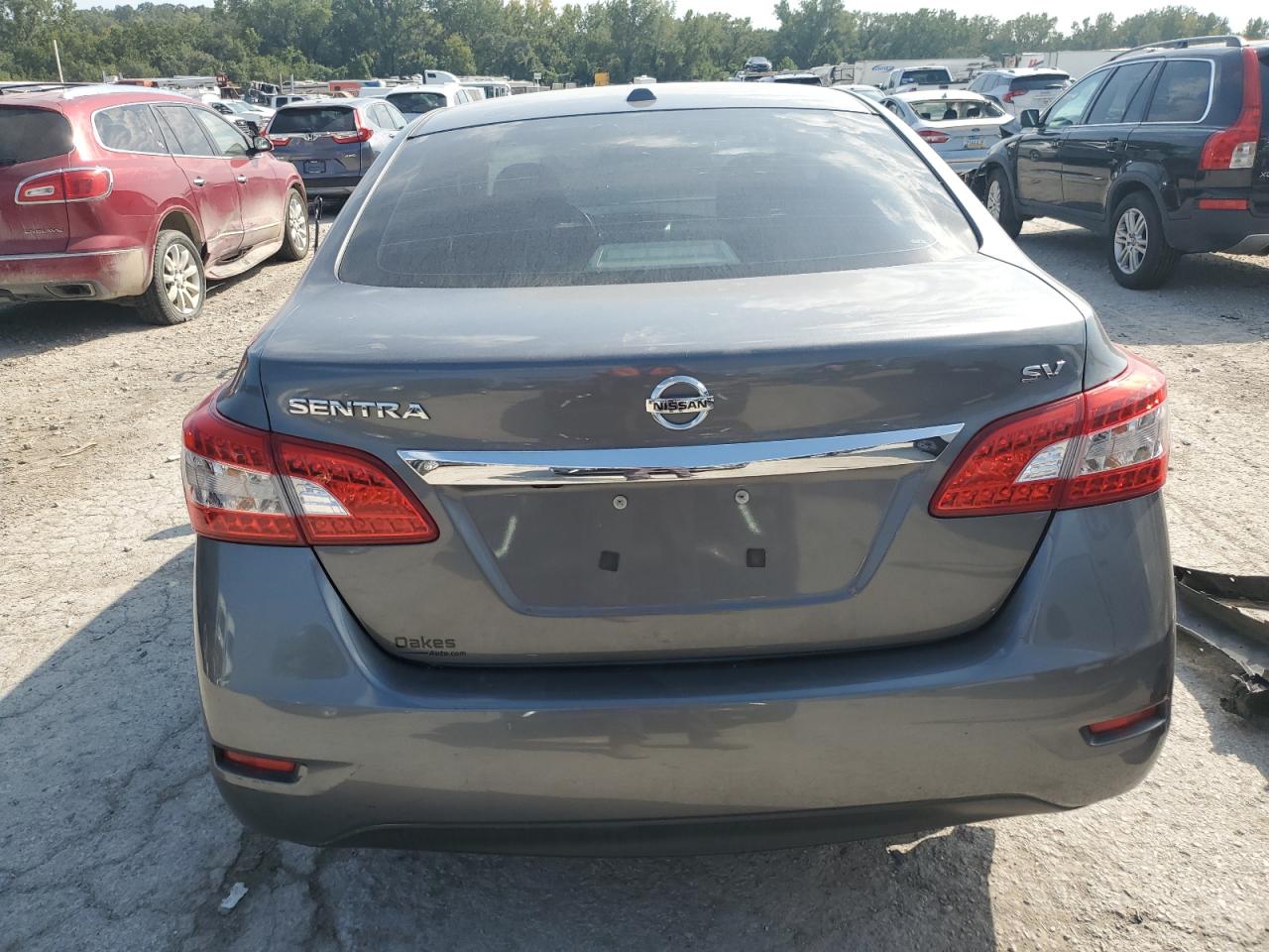 2015 Nissan Sentra S VIN: 3N1AB7AP2FL646433 Lot: 80409805