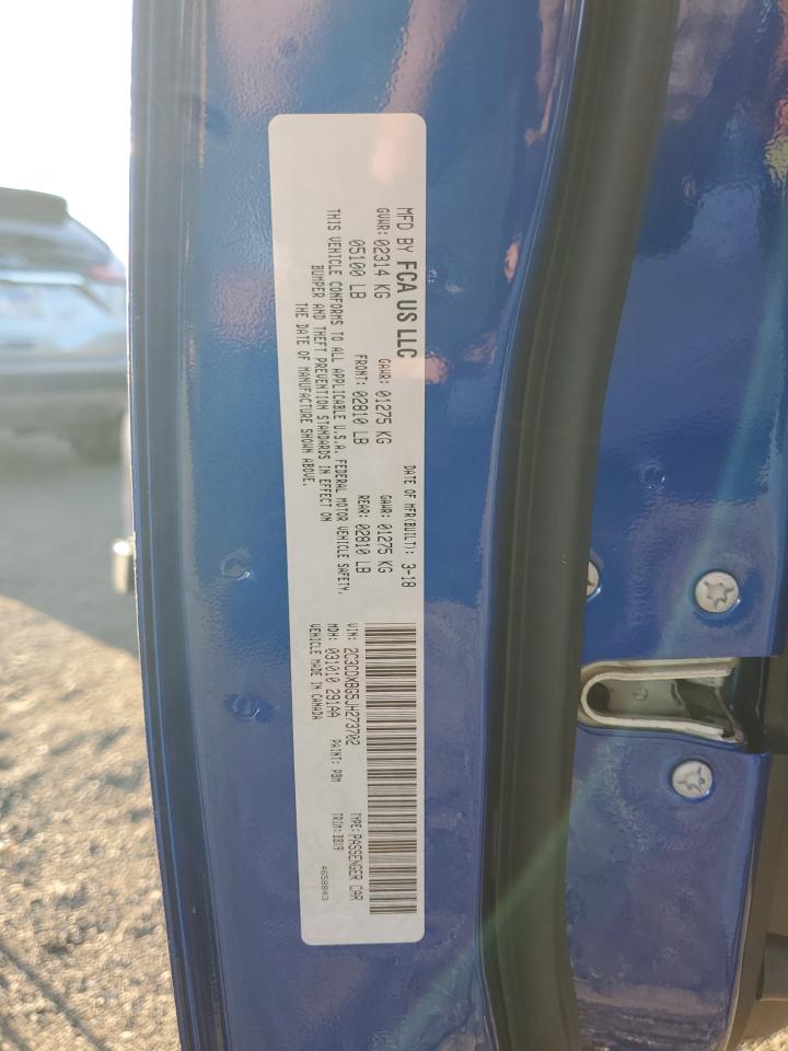 2018 Dodge Charger Sxt VIN: 2C3CDXBG5JH273702 Lot: 70948795