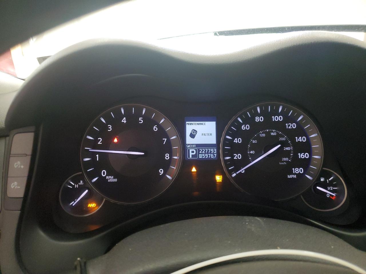 2013 Infiniti M37 X VIN: JN1BY1AR4DM604690 Lot: 80081415