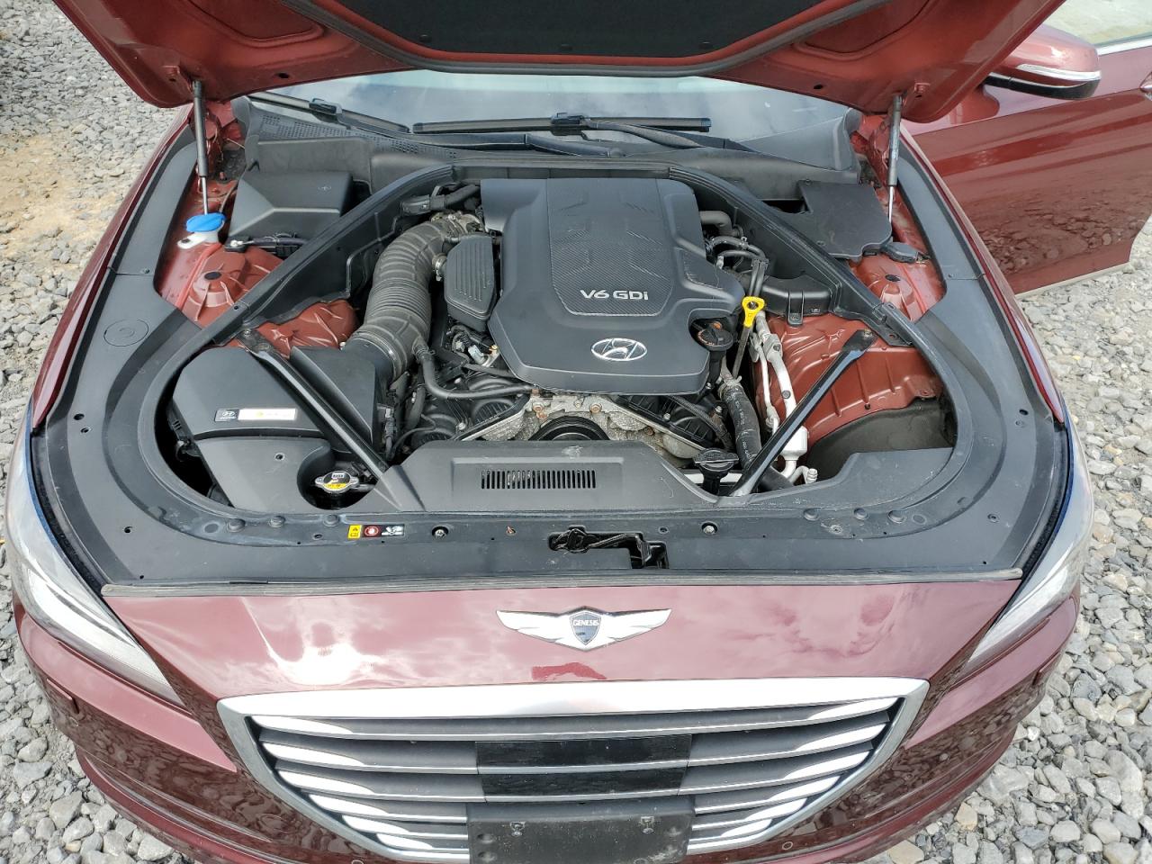 2016 Hyundai Genesis 3.8L VIN: KMHGN4JEXGU124650 Lot: 70806225