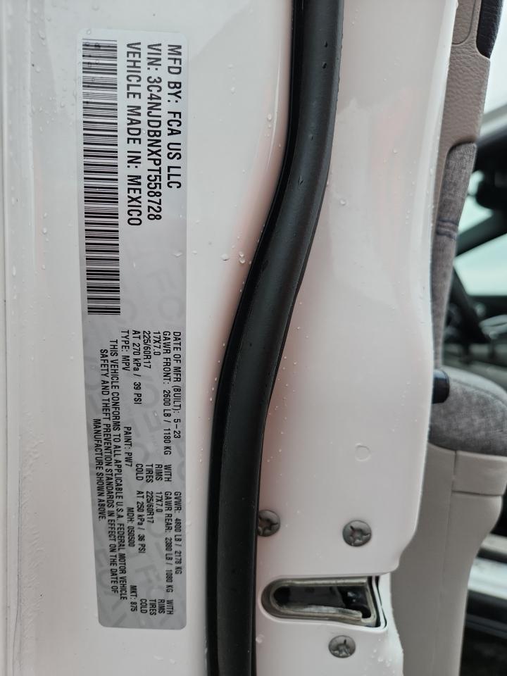 2023 Jeep Compass Latitude VIN: 3C4NJDBNXPT558728 Lot: 82078745