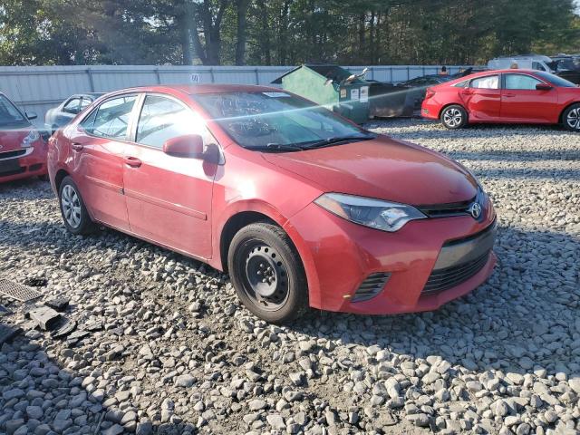 Седаны TOYOTA COROLLA 2016 Красный