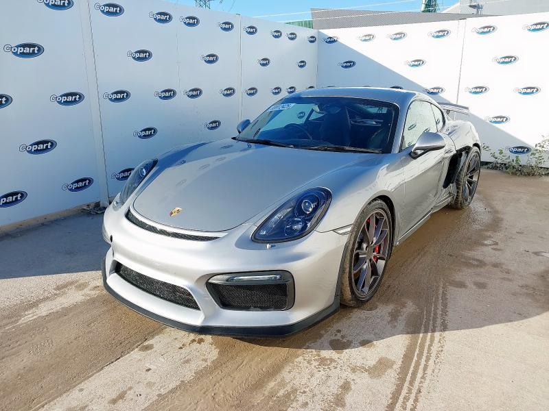 2015 PORSCHE CAYMAN GT4  for sale at Copart BRISTOL