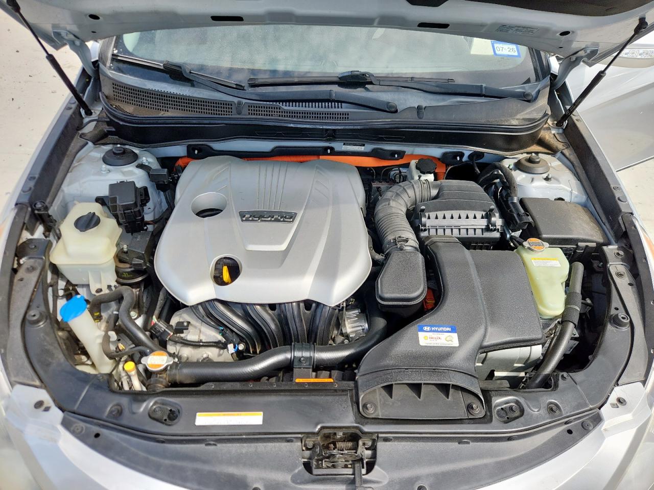 2011 Hyundai Sonata Hybrid VIN: KMHEC4A42BA005392 Lot: 81327675