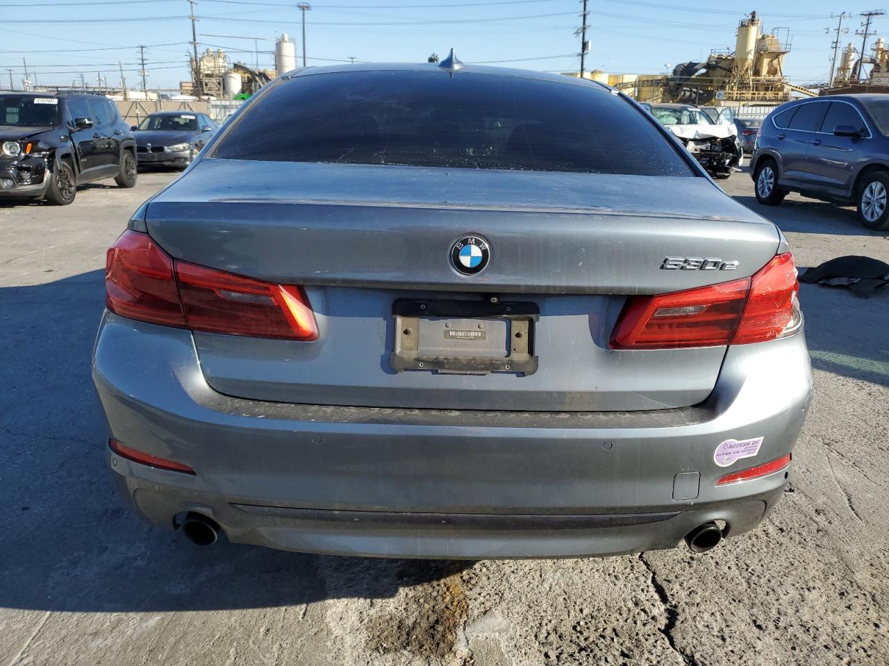 2019 BMW 530E VIN: WBAJA9C5XKB253814 Lot: 84608185