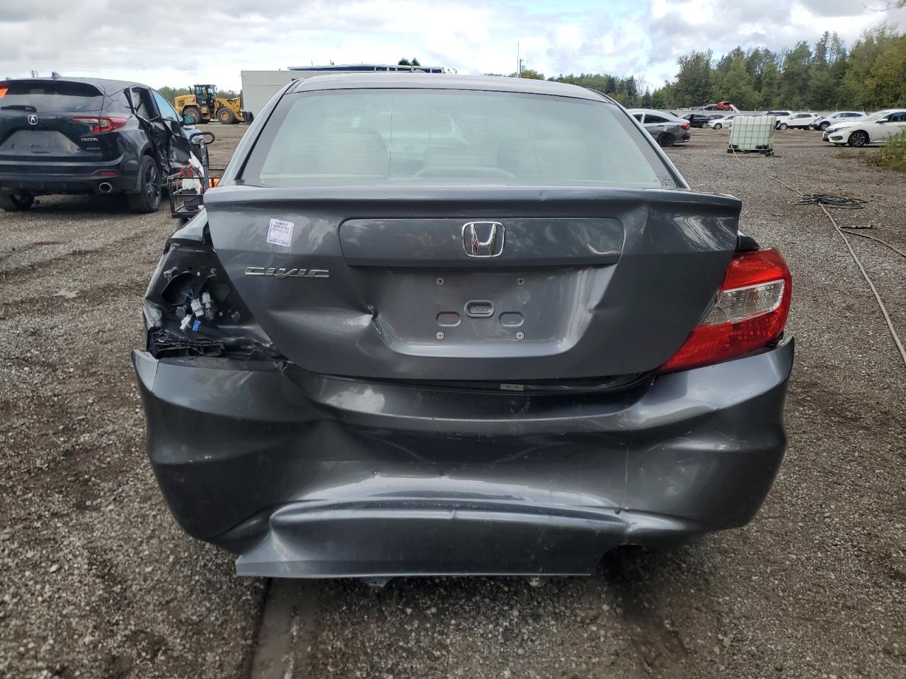 2012 Honda Civic Lx VIN: 2HGFB2F45CH114958 Lot: 80060295