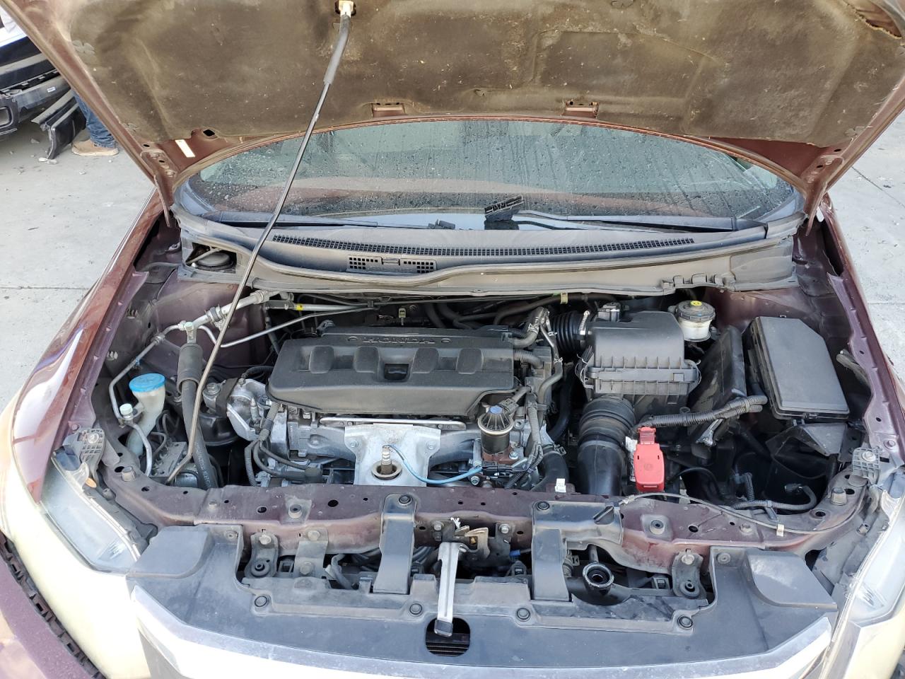 2012 Honda Civic Ex VIN: 2HGFB2F86CH573841 Lot: 81227605