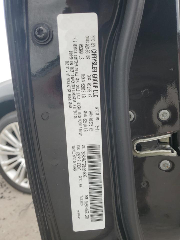 2011 Chrysler 300C VIN: 2C3CA6CT2BH514633 Lot: 84243005