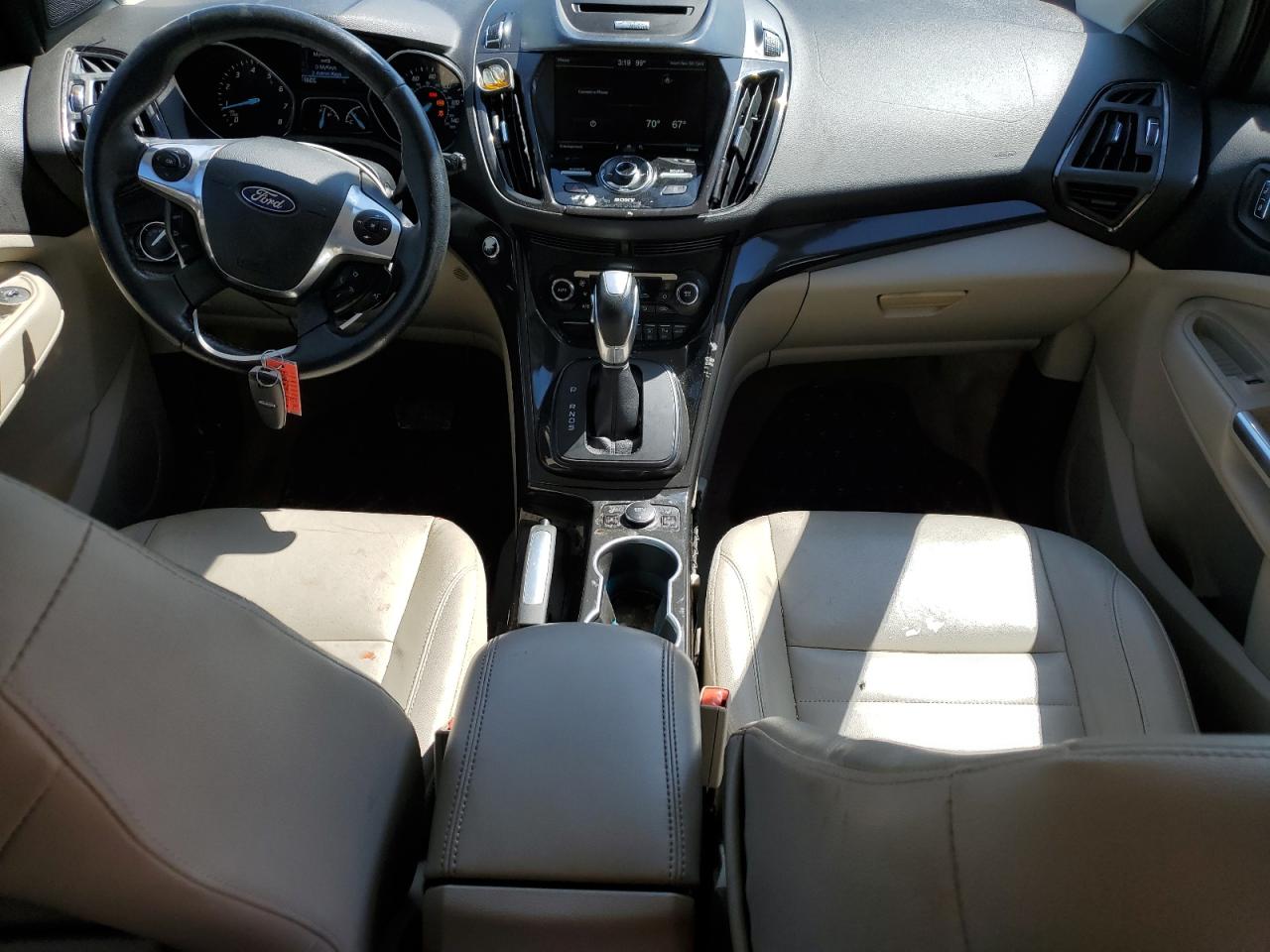 2014 Ford Escape Titanium VIN: 1FMCU0JX4EUD63491 Lot: 80121505