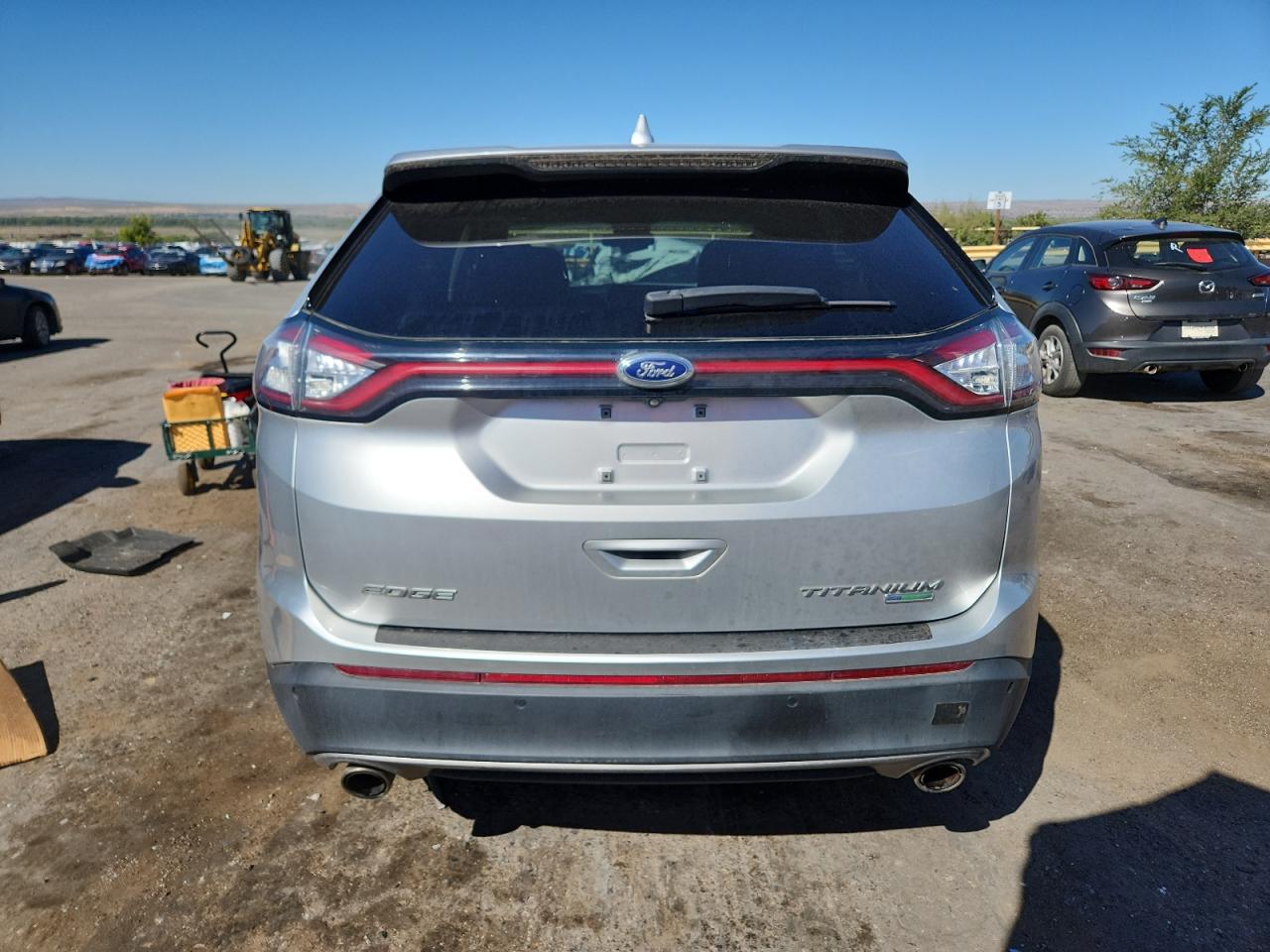 2017 Ford Edge Titanium VIN: 2FMPK3K94HBC02853 Lot: 69960785