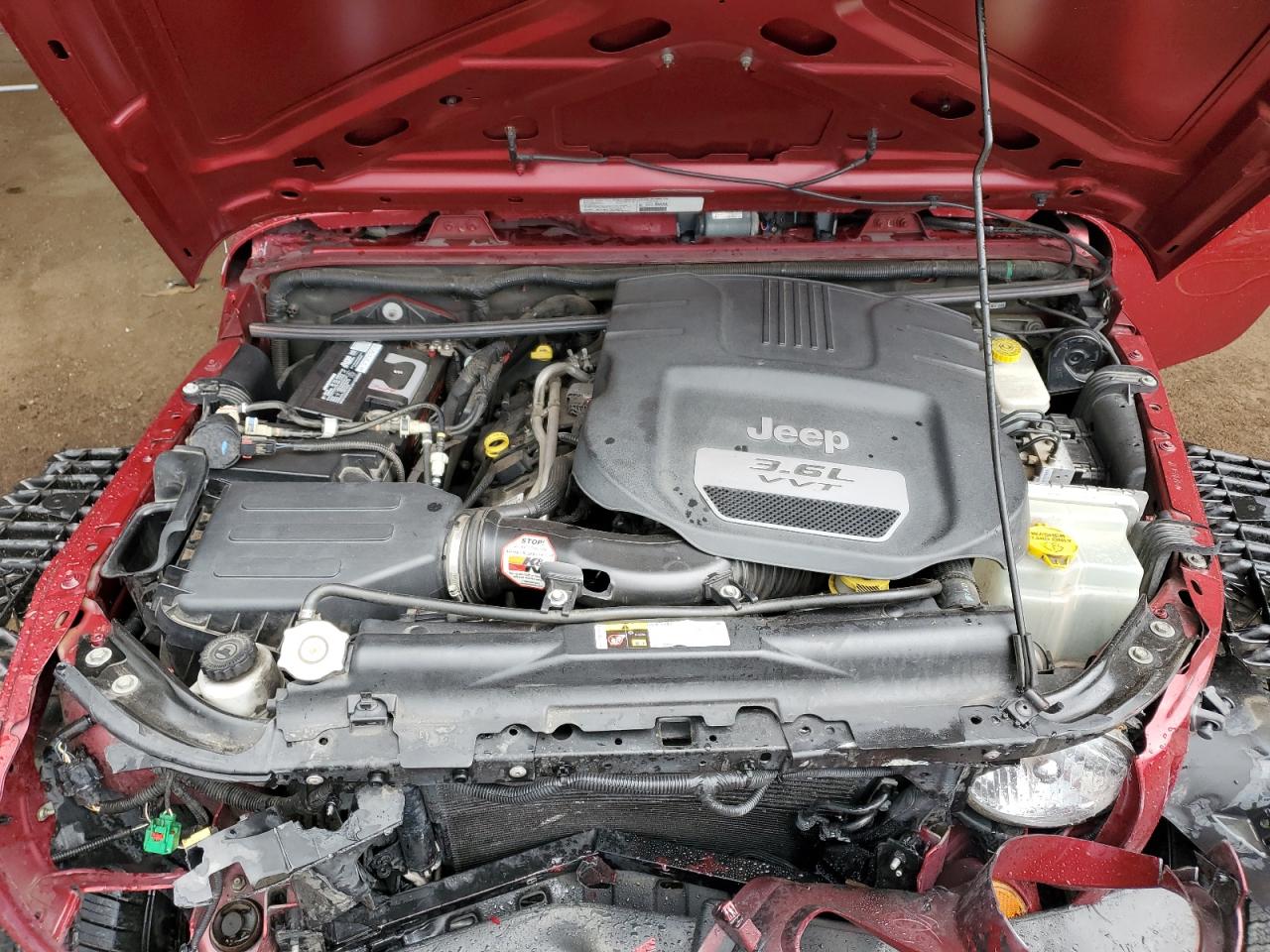 2013 Jeep Wrangler Unlimited Sport VIN: 1C4BJWDG3DL515868 Lot: 80902135