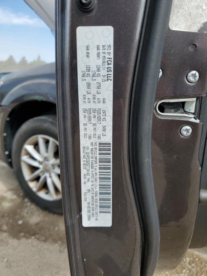 2016 Dodge Journey Sxt VIN: 3C4PDCBG5GT134143 Lot: 71918115