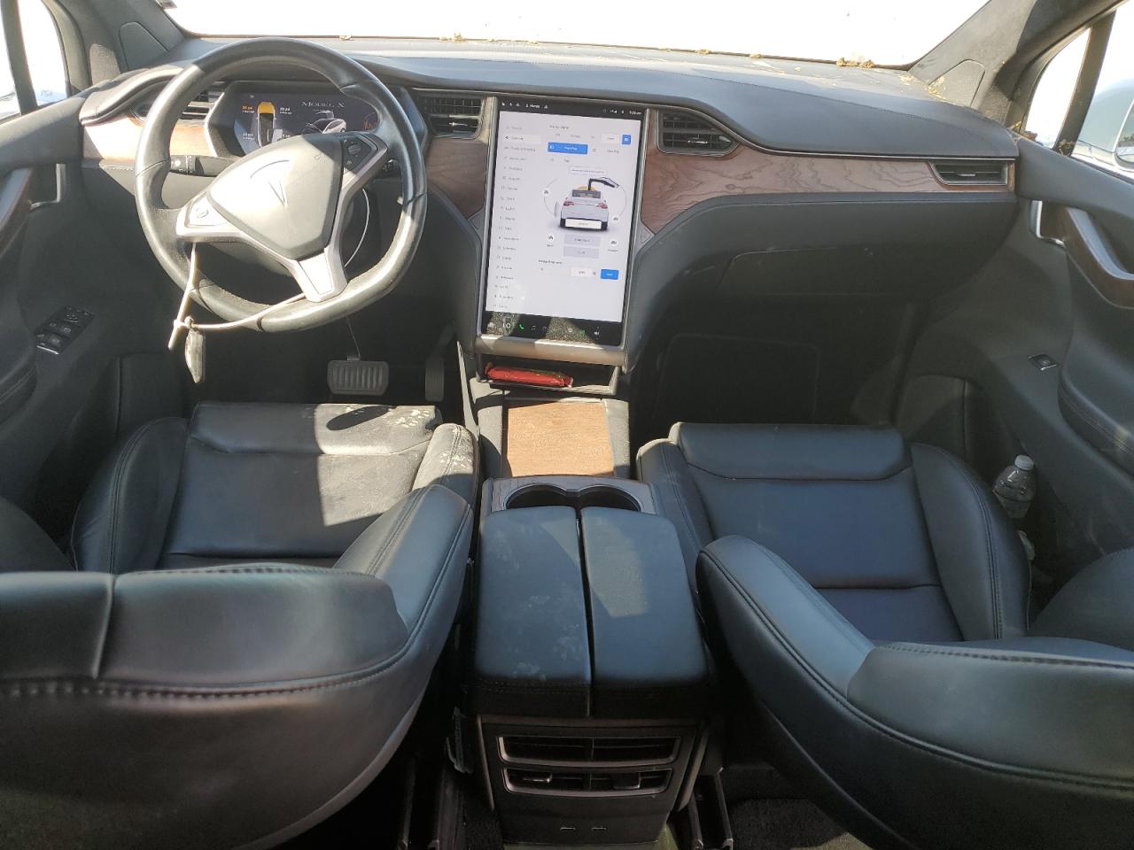 2021 Tesla Model X VIN: 5YJXCBE2XMF319604 Lot: 81115545