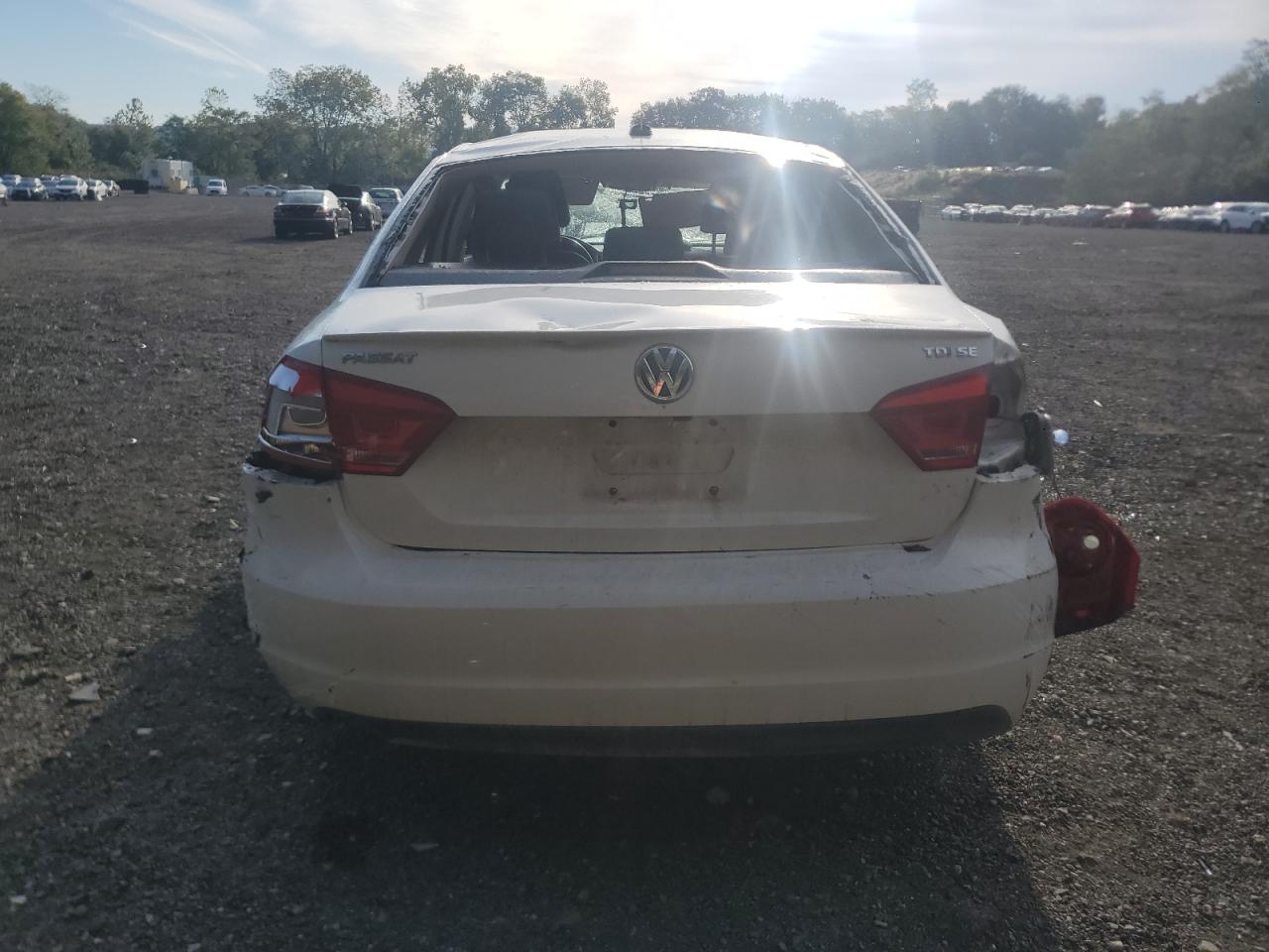 2014 Volkswagen Passat Se VIN: 1VWBN7A36EC063604 Lot: 84395085