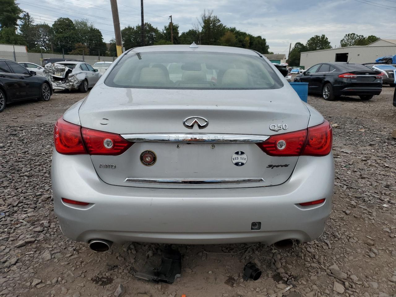 2015 Infiniti Q50 Base VIN: JN1BV7AR9FM414043 Lot: 80843045