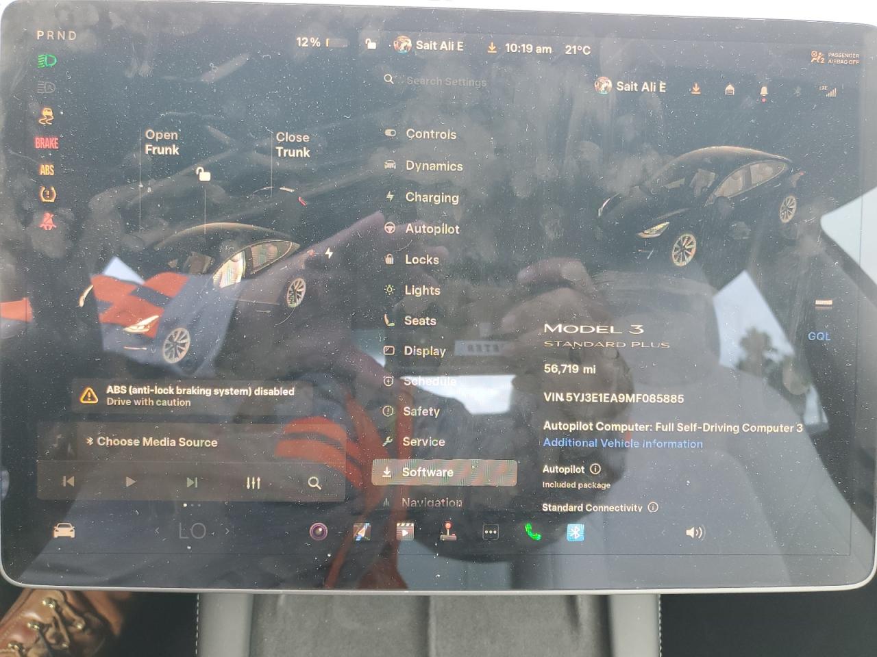 2021 Tesla Model 3 VIN: 5YJ3E1EA9MF085885 Lot: 81402185